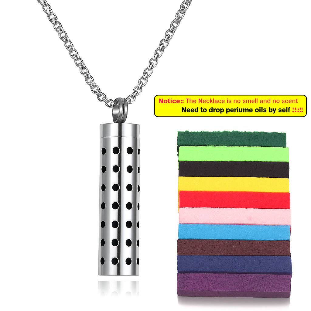 🌿 AromatherapyNecklace – Carry Peace, Style & Fragrance Everywhere