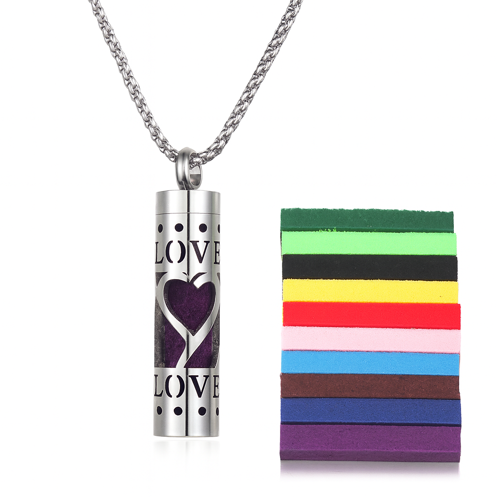🌿 AromatherapyNecklace – Carry Peace, Style & Fragrance Everywhere