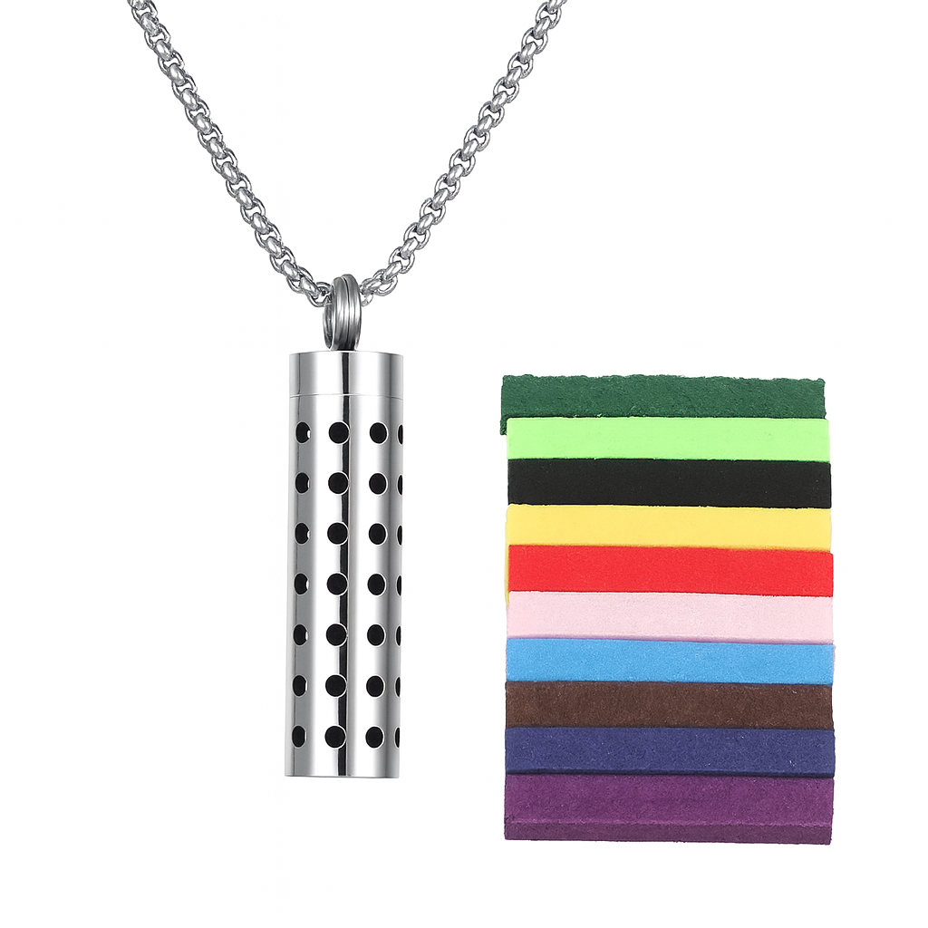 🌿 AromatherapyNecklace – Carry Peace, Style & Fragrance Everywhere