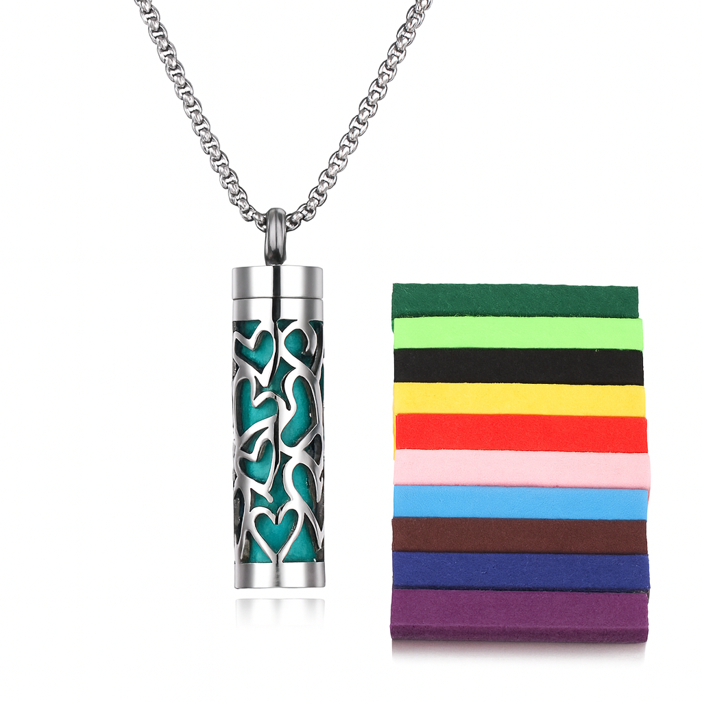 🌿 AromatherapyNecklace – Carry Peace, Style & Fragrance Everywhere