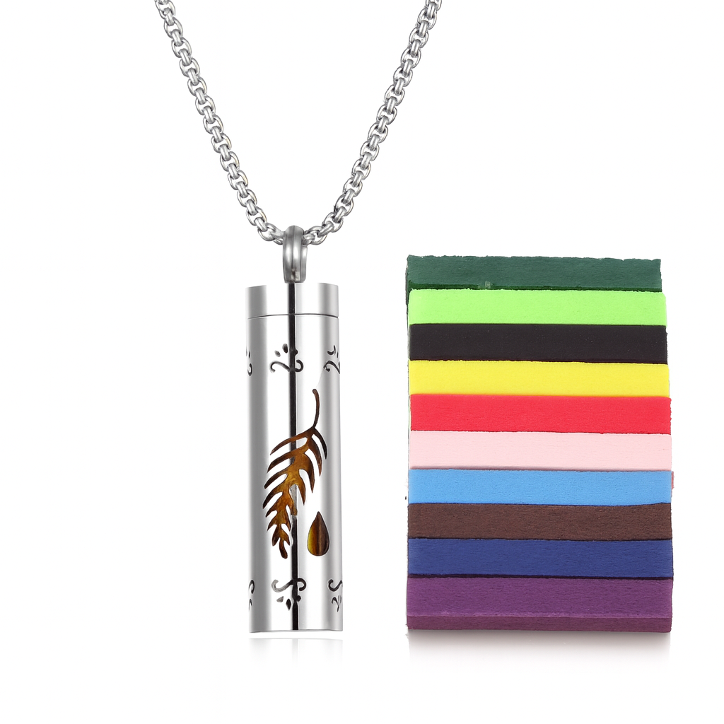 🌿 AromatherapyNecklace – Carry Peace, Style & Fragrance Everywhere
